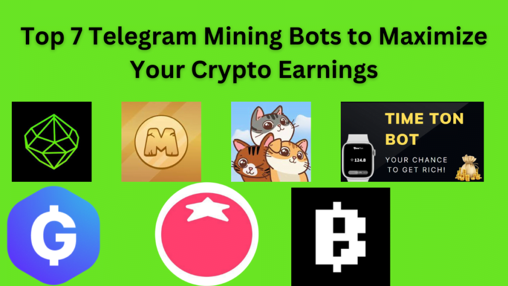 Top 7 Telegram Mining Bots